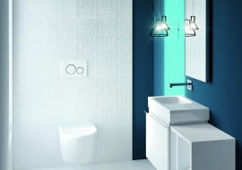 Przycisk spłukujący i stelaż sanitarny,  powinny pochodzić od tego samego producenta.