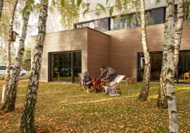 Elewacja drewnopodobna