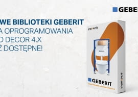 Geberit udostępnia bibliotekę produktów dla projektantów wnętrz i architektów w CAD Decor 4.X