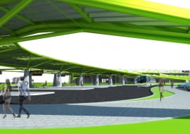 Projekt przebudowy dworca kolejowego w Płocku