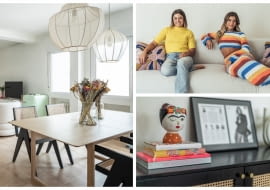 Wspólne mieszkanie sióstr w stylu retro nordic