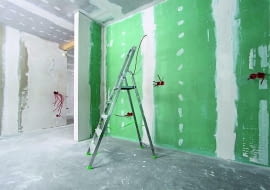 ściany działowe, systemy suchej zabudowy, płyty kartnowo-gipsowe