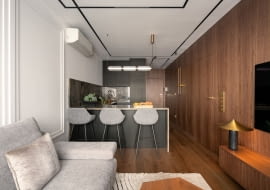 40-metrowe mieszkanie: aranżacja projektu Piotra Łucyana z Art’Up Interiors