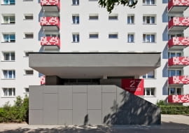 Blok z osiedla Bolesława Chrobrego w Poznaniu