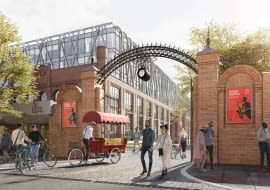 Tak będzie wyglądał wielofuncyjny kompleks na terenie dawnej Widzewskiej Manufaktury (WI-MA)