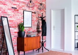 Cegła  w aranżacji wnętrz