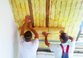 Ocieplenie dachu wełną szklaną