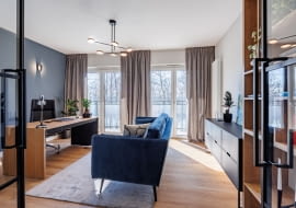 Apartament we Wrocławiu z widokiem na Odrę