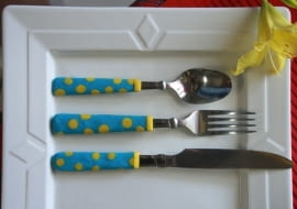 Zrób to sam: dekoracyjne sztućce