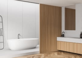 Ścianka drewniana działowa