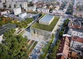 Sala koncertowa w Płocku. Proj.  plus3-architekci