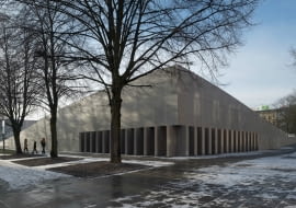 Centrum Dialogu Przełomy w Szczecinie wg projektu Roberta Koniecznego