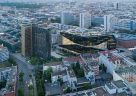 Nowy biurowiec Axel Springer  w Berlinie. Proj. OMA