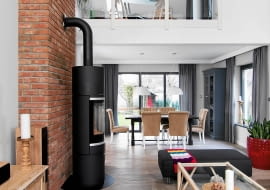 dom, wystrój wnętrz, styl loftowy