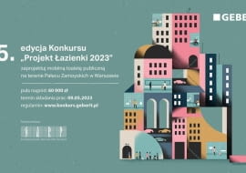 ,,Projekt Łazienki 2023” – jubileuszowa edycja konkursu dla studentów i młodych architektów