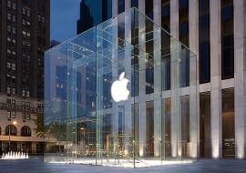 Apple, Nowy Jork, Steave Jobs, Design, szklany dom