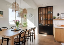 Dwupoziomowe mieszkanie na poddaszu