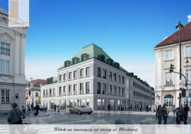 Plac Zamkowy - Business with Heritage - nowa inwestycja na warszawskiej Starówce