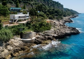 Willa E-1027 na Lazurowym Wybrzeżu proj. Eileen Gray