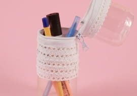 Jak zrobić piórnik z plastikowych butelek?