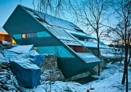 Dom jednorodzinny w Krakowie, proj. Mobius