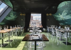 Restauracja SASSY w Gdańsku - wnętrza zaprojektowane przez Biuro Kreacja