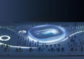 Zwycięskie założenie urbanistyczne Stadionu we Wrocławiu i jego okolic projektu JSK Architekci