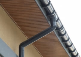 podbitka dachowa, okap dachu, rynny