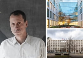 Z lewej: Marcin Sadowski, z prawej: ambasada RP w Berlinie