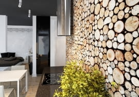 Drewniane panel ścienne Pure, Wood Collection