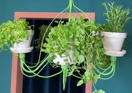 Kwietnik wiszący: projekt DIY. Jak samodzielnie zrobić kwietnik wiszący?