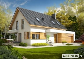 projekty domów, dom jednorodzinny, projekt domu