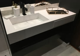 Umywalka wpuszczana w blat