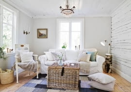 Mały domek na szwedzkiej wyspie Orust