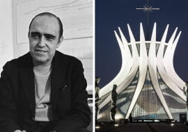 Oscar Niemeyer i katedra w Brasilii