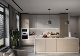 Strefa gotowania i pieczenia w kuchni