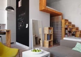 Prezentacje: kawalerka z antresolą [WIDEO]