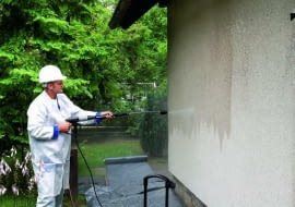 czyszczenie elewacji, mycie elewacji, tynk mineralny