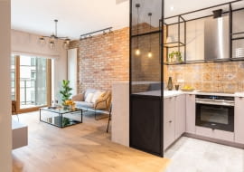Apartament w stylu industrialnym