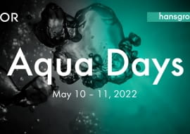Druga edycja Hansgrohe AquaDays już 10 i 11 maja 2022 r.