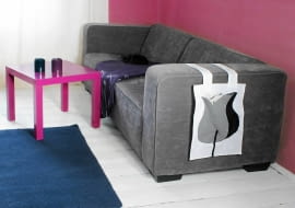 WNETRZA ZROB TO SAM KIESZEN NA DROBIAZGI STYLIZACJA MARTA NARBUT FOT. GUTEK ZEGIER PUBLIKACJA CZTERY KATY NR 7 (165) - 7.2005 SLOWA KLUCZOWE: WNETRZA BUTIK MEBLE ZDJĘCIE DO WKŁADKI: PUBLIKACJA CZTERY KATY NR 7 (165) - CZASOPISMA