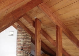 konstrukcja dachu,krokwie,belki,dach