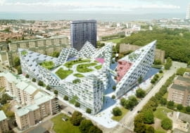 big, world village of women sports, malmo