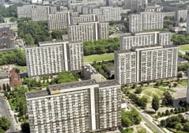 Osiedle Za Żelazną Bramą w połowie lat 80