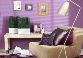 11.07.2012 , WNETRZA , KOLOR I WZOR , TEMAT FIOLET , SESJA DLA : CZTERY KATY , STYLIZACJA JOANNA PLACHECKA . FOT. MICHAL MUTOR