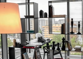 28.05.2012 Warszawa . Apartamenty pokazowe w wiezowcu " Cosmopolitan " przy ulicy Twardej . Fot. Bartosz Bobkowski / Agencja Gazeta SLOWA KLUCZOWE: Apartament Wiezowiec Cosmopolitan /FR/