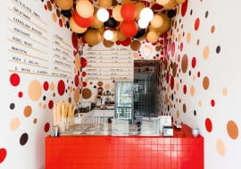 Lodowato w Katowicach. Projekt: Kolektyw Musk, lodziarnia, lody