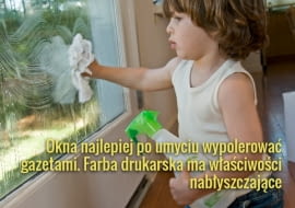 Przy myciu okien nie zapominajmy też o umyciu ram