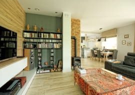 Przytulny dom w Pile z etnicznym akcentem