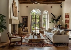 Wnętrza w hiszpańskim stylu: tradycja i elegancja